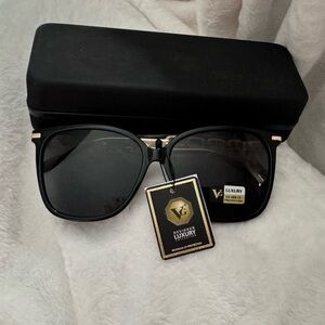 Black FASHION Versace Sunglasses